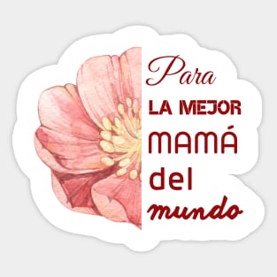 The Best Mom Gift Sticker